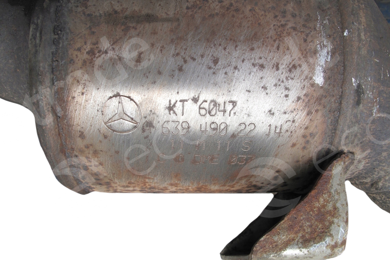 Mercedes Benz-KT 6047Catalyseurs