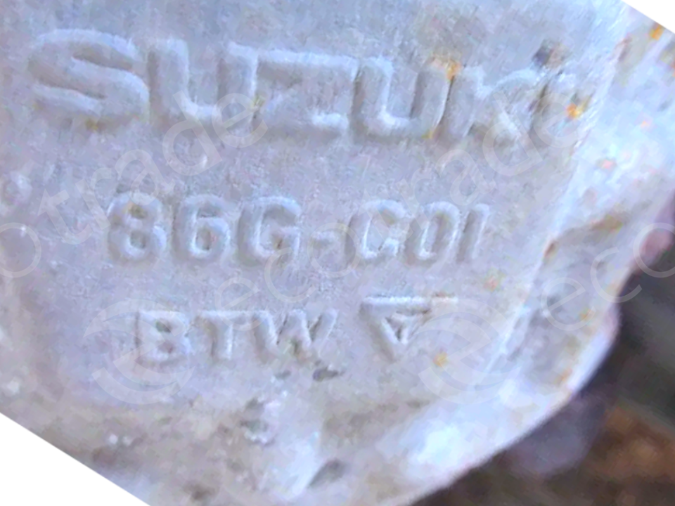 Subaru - Suzuki-86G-C01Catalyseurs