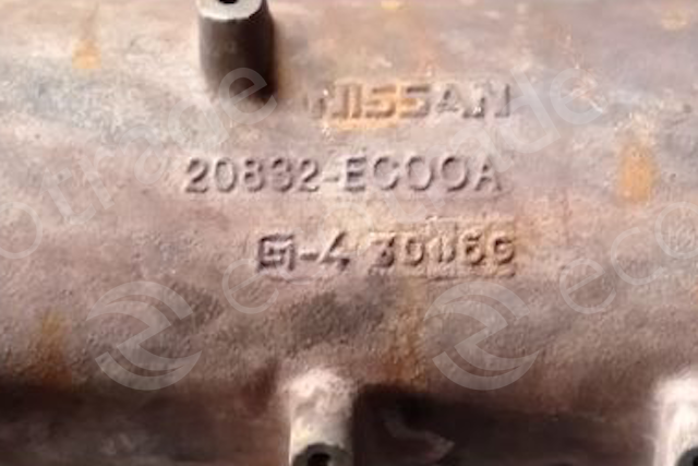 Nissan-NAVARA 20832 HalfCatalytic Converters