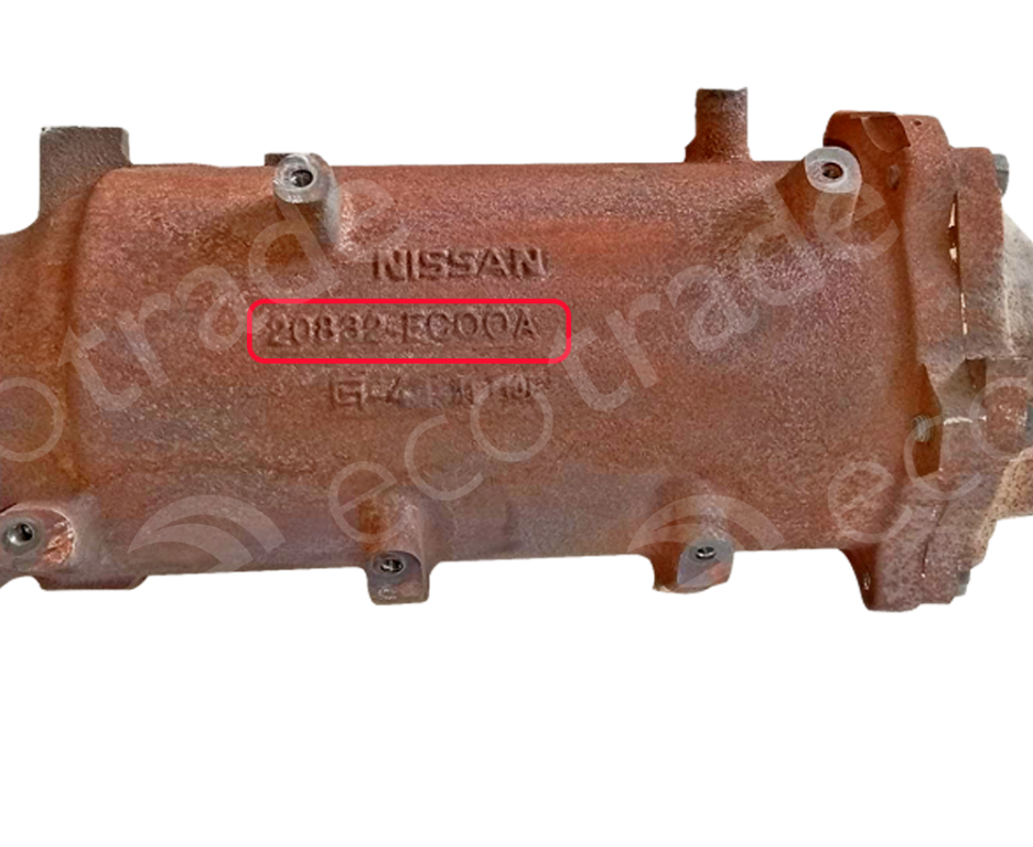 Nissan-NAVARA 20832 HalfCatalytic Converters