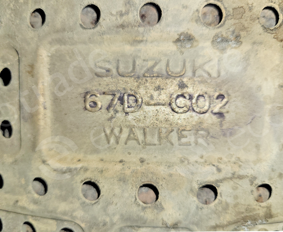 SuzukiFutaba67D-C02Catalytic Converters