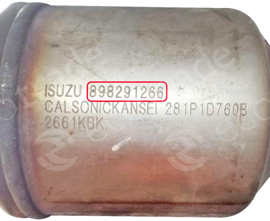 Isuzu-898291266Catalytic Converters