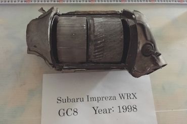 Subaru-GC8Katalizatory
