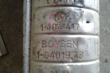 BMWBoysen1404417Catalytic Converters