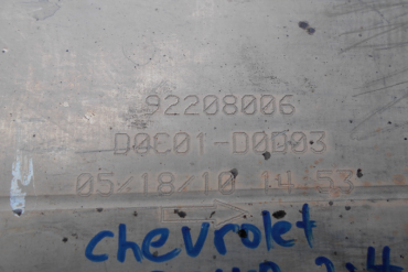 Chevrolet - General Motors-92208006Catalizadores