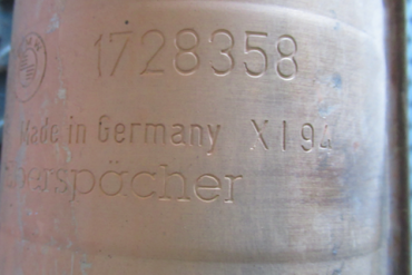 BMWEberspächer1728358 (94)उत्प्रेरक कनवर्टर