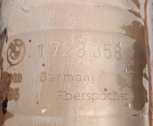 BMWEberspächer1728358 (95)उत्प्रेरक कनवर्टर