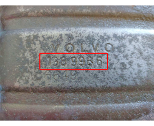 Volvo-1389966Katalis Knalpot
