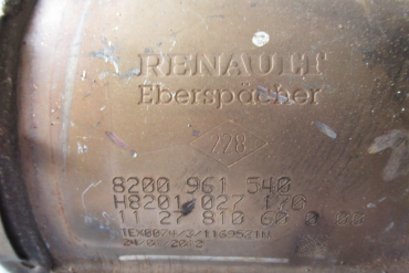 RenaultEberspächer8200961540 H8201027170Каталитические Преобразователи (нейтрализаторы)