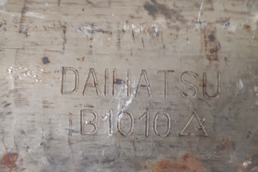 Daihatsu-B1010المحولات الحفازة