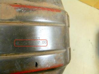 Ford-4L5C 5F297 DDCatalytic Converters