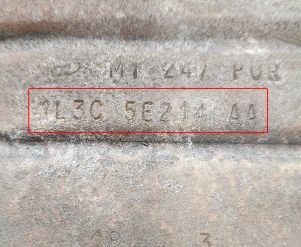 Ford-1L3C 5E214 AA (REAR)Καταλύτες