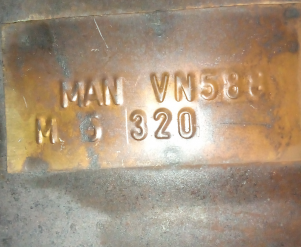 Ford-MAN VN588Catalytic Converters