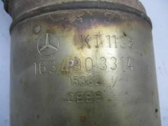 Mercedes Benz-KT 1138Catalizzatori