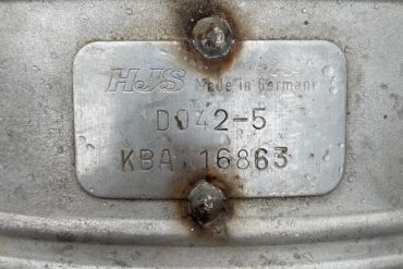 Mercedes Benz - Opel - Vauxhall-KBA16863Katalizatory