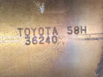 Toyota-36240Catalytic Converters