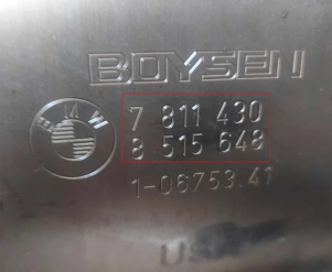 BMWBoysen7811430 8515648Catalytic Converters