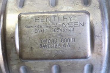 Audi - Bentley - VolkswagenBoysen3W0131690B 3W0166AAКаталитические Преобразователи (нейтрализаторы)