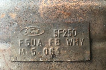 Ford-F5UA FB WHYCatalizzatori