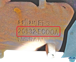 Nissan-NAVARA 20832 FullKatalysatoren