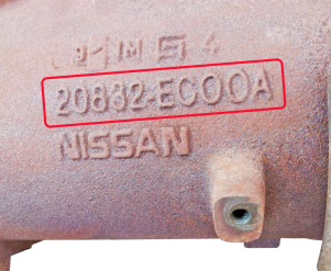 Nissan-NAVARA 20832 Fullממירים קטליטיים