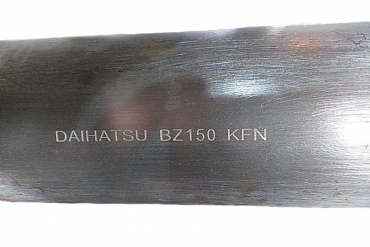 Daihatsu-BZ150 KFNCatalizzatori