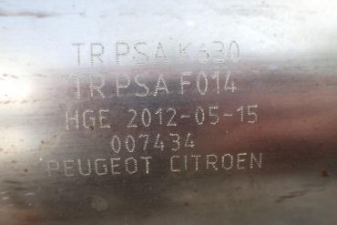 Citroën - Peugeot-TR PSA K630Каталитические Преобразователи (нейтрализаторы)