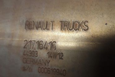 Renault - Volvo-21716416Catalizzatori