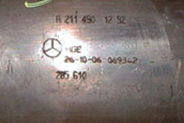 Mercedes Benz-A2114901292Catalyseurs