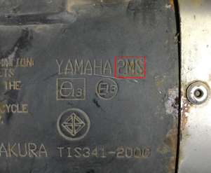 Yamaha-2MSKatalizatory