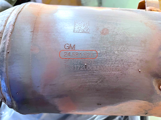 General Motors-24581521Bộ lọc khí thải