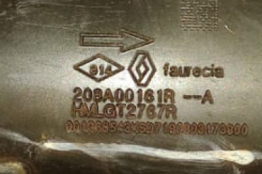 RenaultFaurecia208A00161RCatalizzatori
