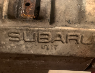Subaru-0Y17المحولات الحفازة