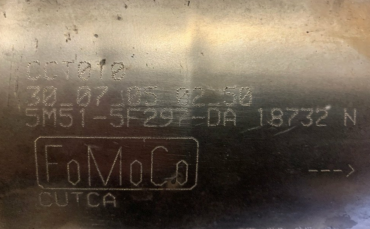 FordFoMoCo5M51-5F297-DA 3M51-5E211-ADACatalizzatori