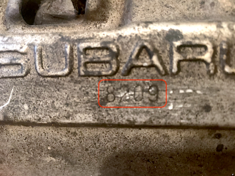 Subaru-8209Catalytic Converters