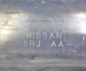 Nissan-5RJ-- SeriesCatalyseurs