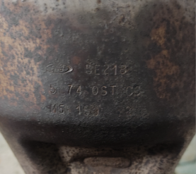 Ford-5L74 OST CCCatalytic Converters