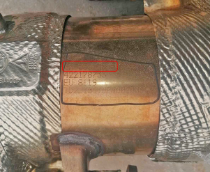 General Motors - Opel-55514845Catalytic Converters