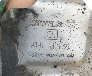 Kawasaki-KHI K 135ท่อแคท