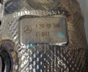 Mercedes Benz-KT 0411Catalyseurs