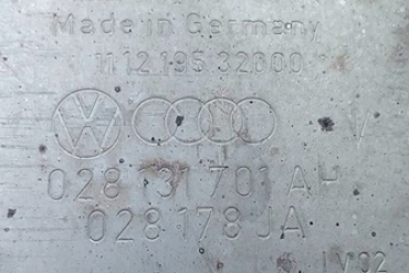 Audi - VolkswagenEberspächer028131701AH 028178JACatalizzatori
