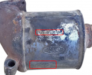 Ford-3T14-5F297-BA 4T16-5E211-BACatalytic Converters