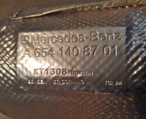 Mercedes BenzBoysenKT 1308उत्प्रेरक कनवर्टर