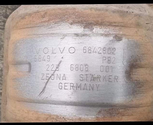 VolvoZeuna Starker6842802Catalytic Converters