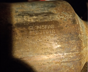 Ford-GL345FABالمحولات الحفازة