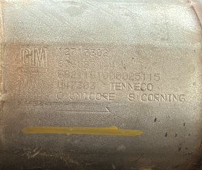 General MotorsTenneco12717302Catalytic Converters