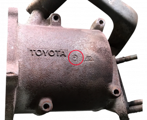 Toyota-Toyota 8Catalytic Converters