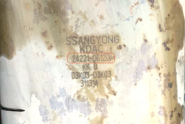 Ssangyong-24221-06120Bộ lọc khí thải