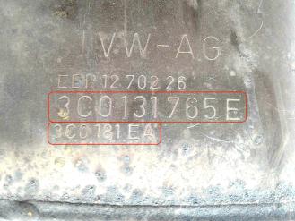 Audi - Seat - Skoda - VolkswagenEberspächer3C0131765E 3C0181EAالمحولات الحفازة