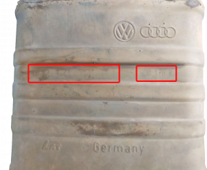 Audi - Volkswagen-4D0131701CJ 4D0178Kउत्प्रेरक कनवर्टर